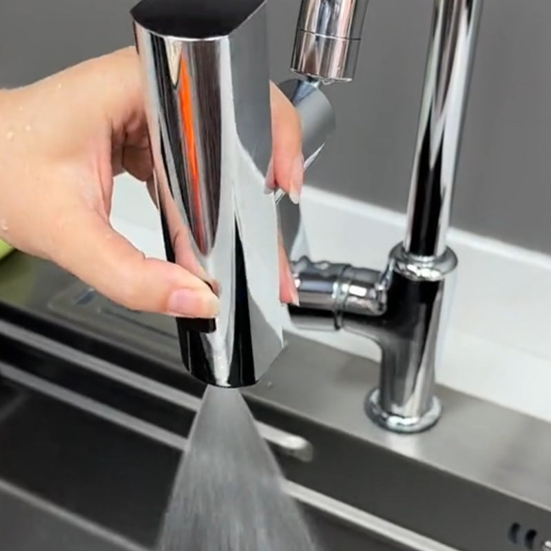 Universal Rotating Faucet Bubbler