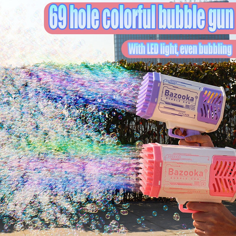 Interactive Soap Bubbles Gun