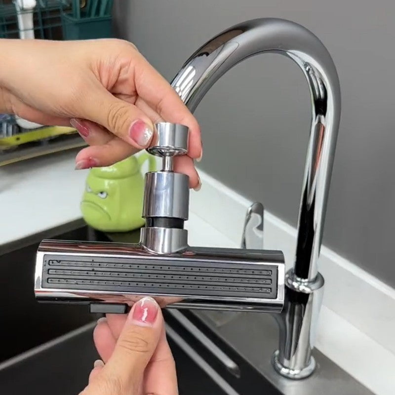 Universal Rotating Faucet Bubbler