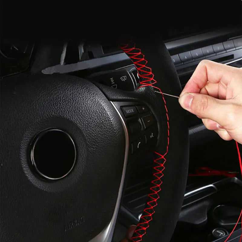 Universal 38cm Fur Steering Wheel Cover