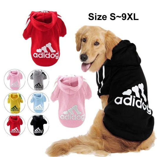 Adidog Sport Hoodie for Dogs