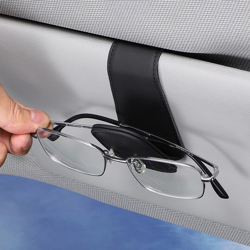 Universal Car Sun Visor Glasses Box