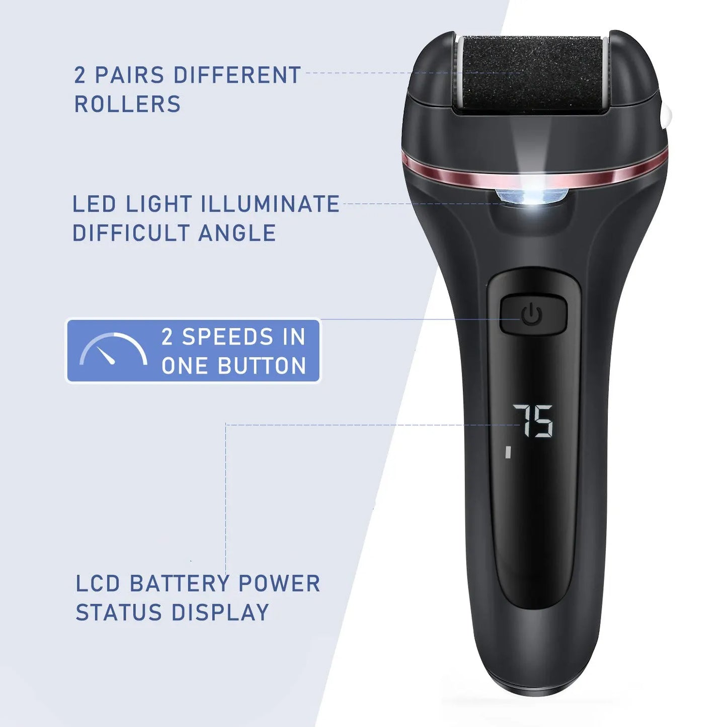 Electric Grinding Pedicure Tool for Smooth Heels