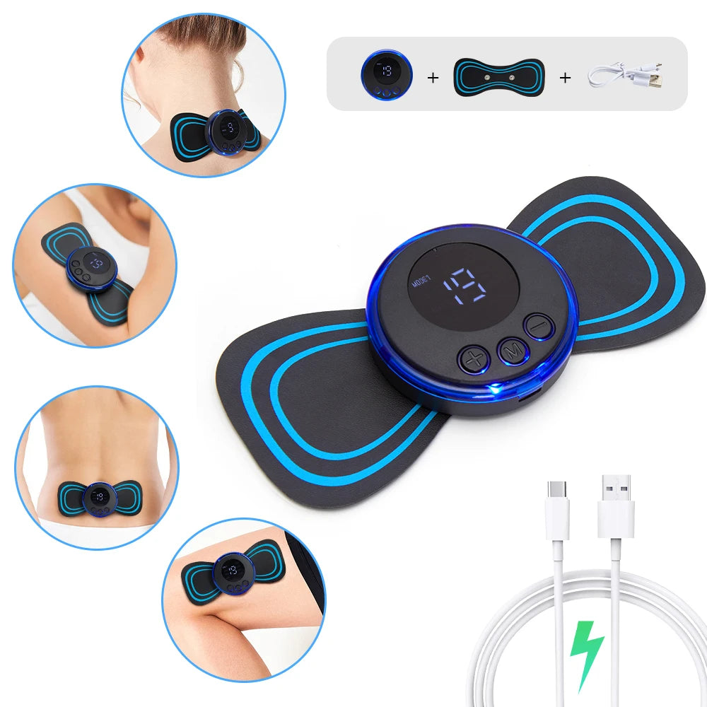 Electric EMS Foot Massager Pad