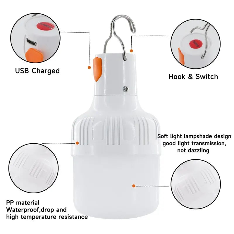 USB Rechargeable LED Lantern