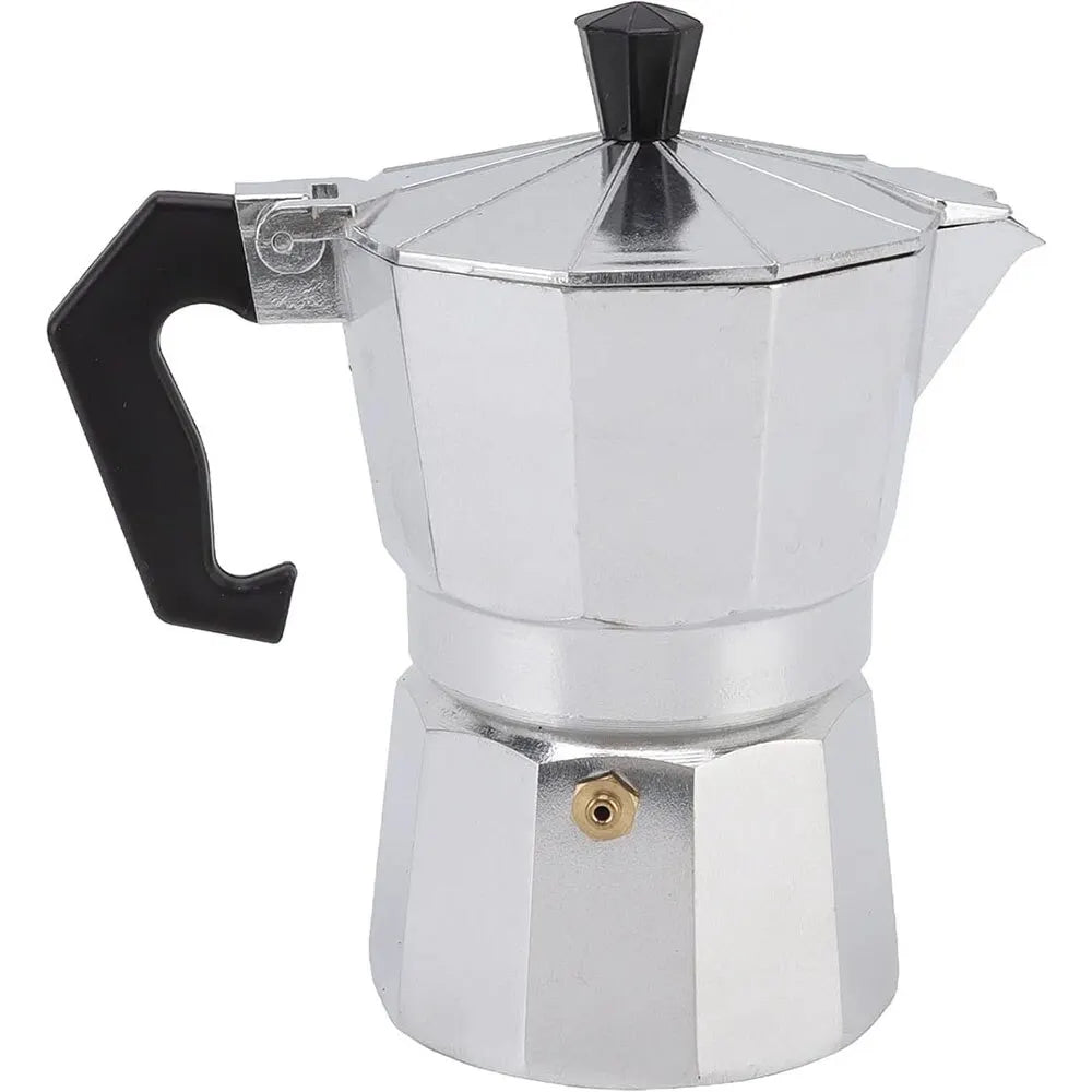 Compact Aluminum Moka Kettle