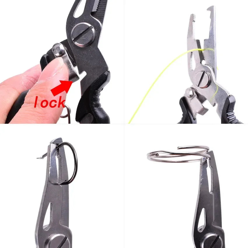 Ultimate Angler's Companion: Multifunction Fishing Pliers Se