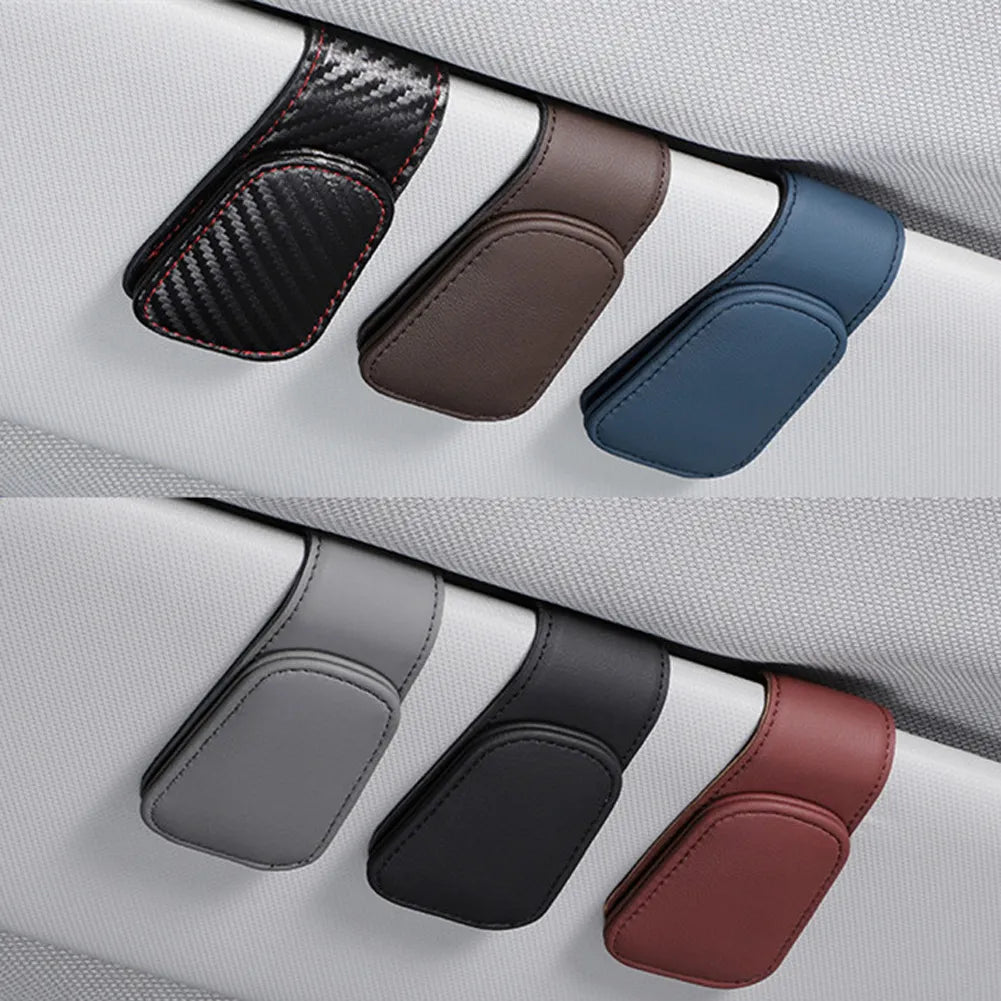 Universal Car Sun Visor Glasses Box