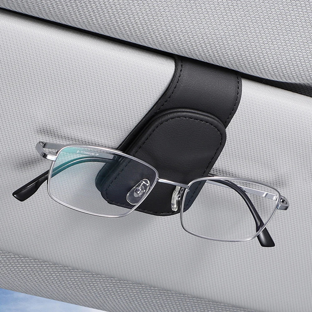 Universal Car Sun Visor Glasses Box