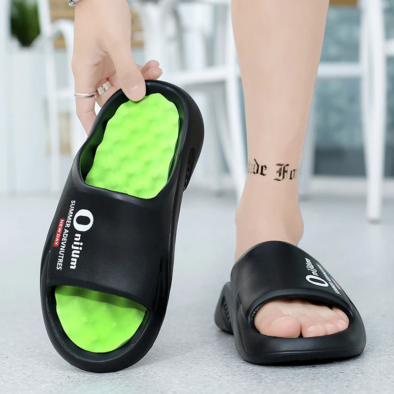 Ultimate Comfort Men's Massage Slippers