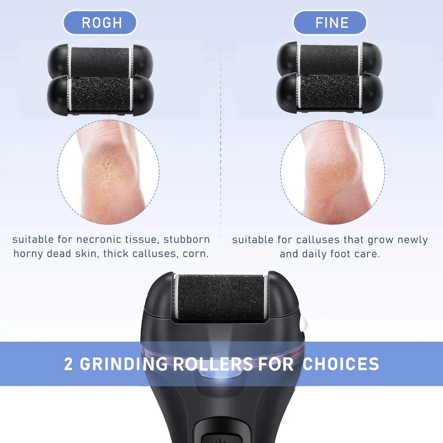 Electric Grinding Pedicure Tool for Smooth Heels