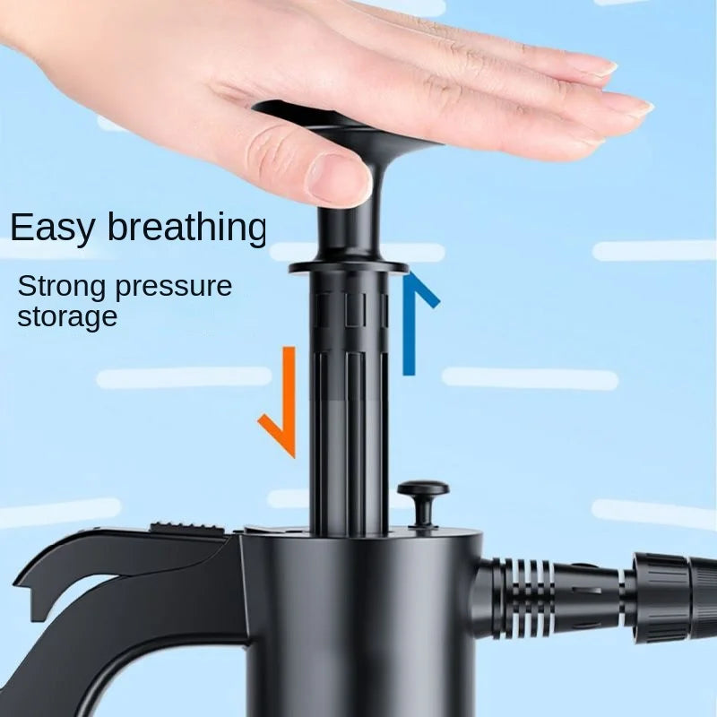 Simplify Car Care: 2L Hand Pump Foam Sprayer