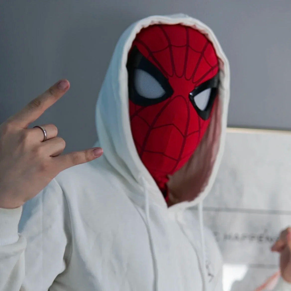 Movable Eyes Spiderman Mask