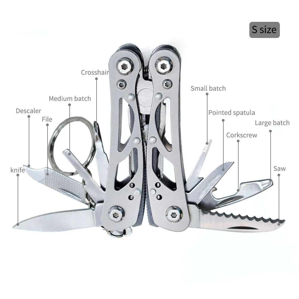 Stainless Steel EDC Folding Tool