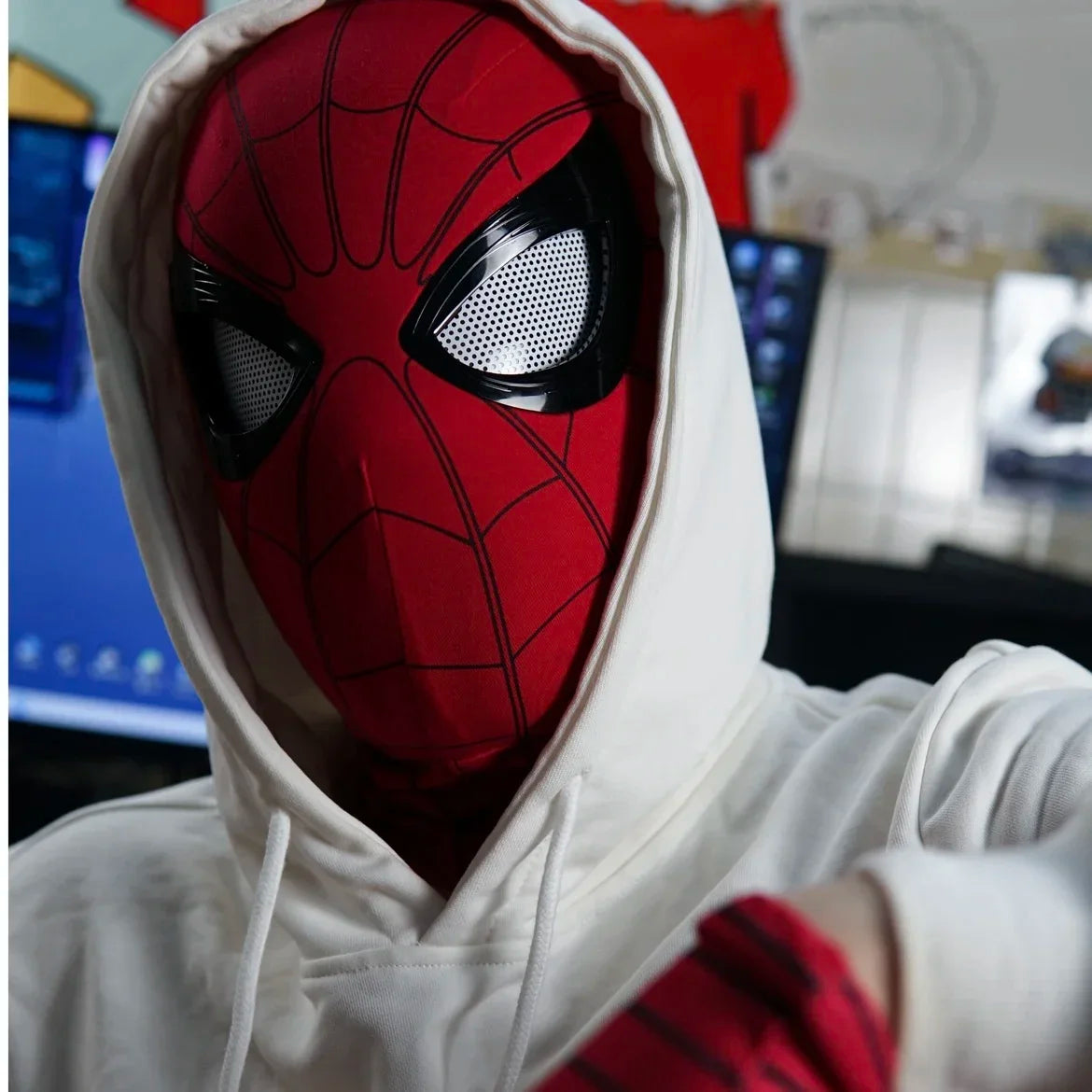 Movable Eyes Spiderman Mask