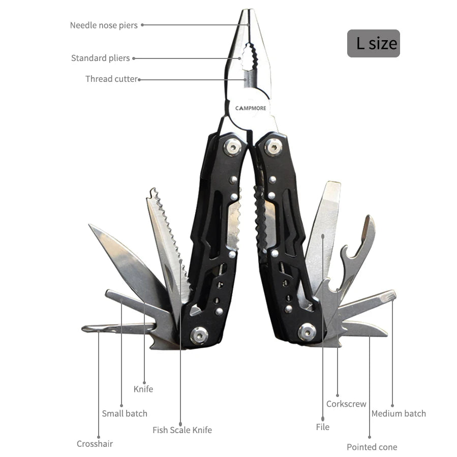 Stainless Steel EDC Folding Tool