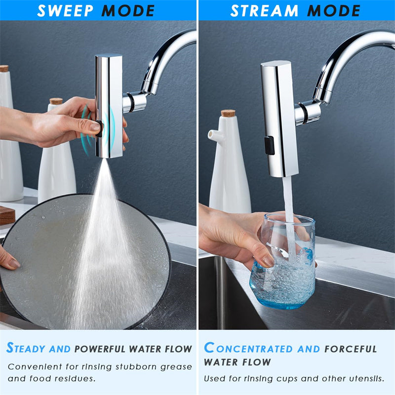 Universal Rotating Faucet Bubbler