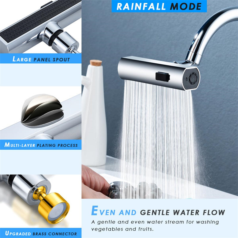 Universal Rotating Faucet Bubbler