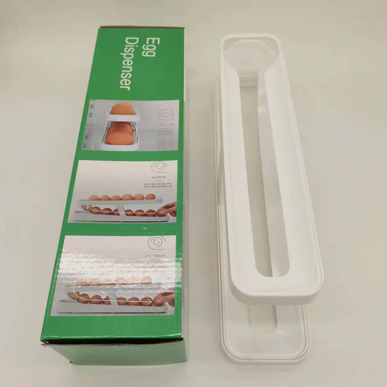 Roll-down Egg Dispenser